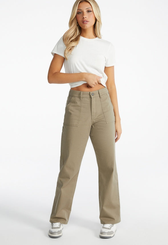 Carpenter Pants Khaki Green