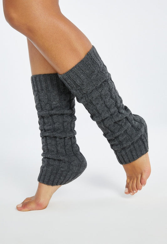 Must-Have Leg Warmers Heather Grey