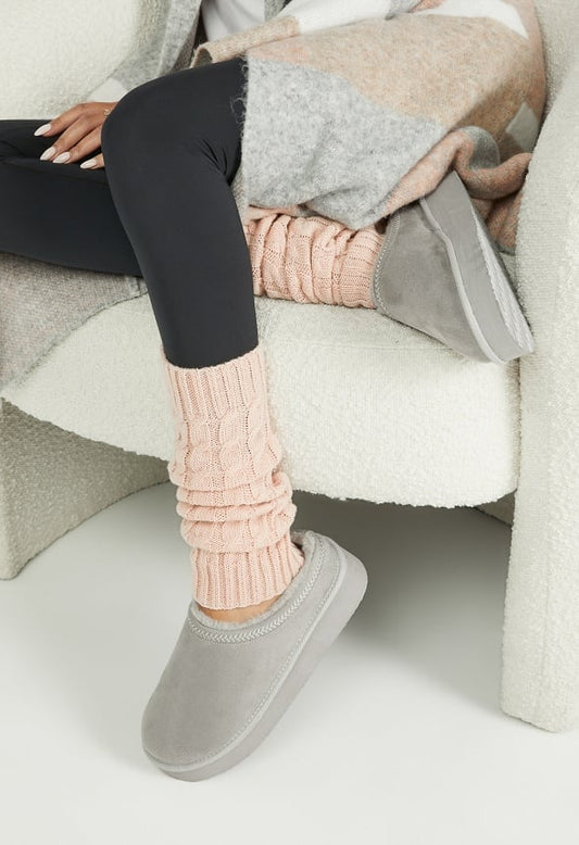 MUST-HAVE LEG WARMERS Blush