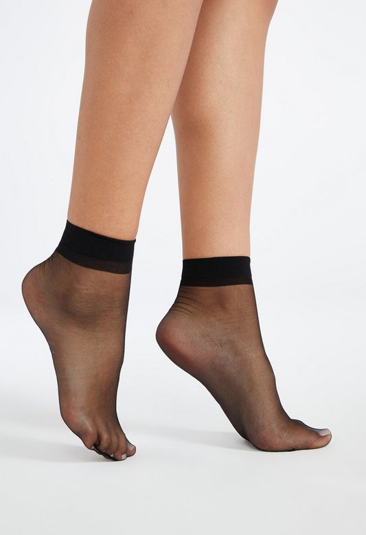 Sheer Socks Black