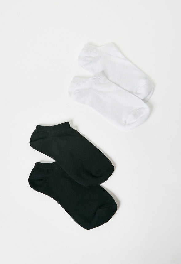 Ankle Sock Set Black/ White