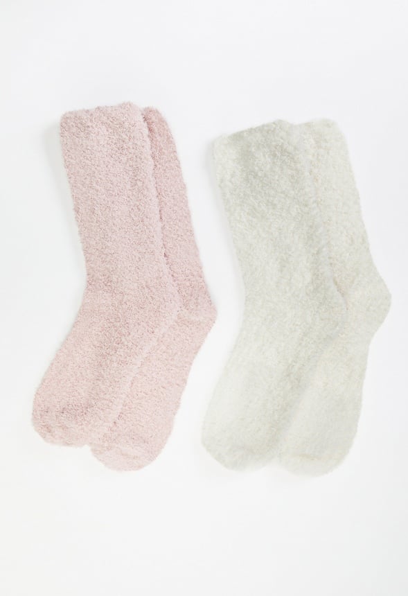 Cozy Sock Set Birch White/ Blush