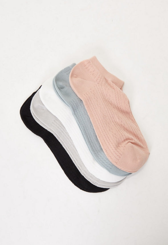 5-Pack Ankle Socks Multi