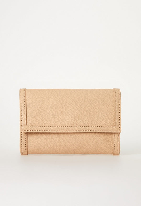 ZIPPERED SATCHEL SET Semolina Beige