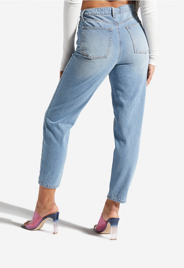 STRAIGHT LEG JEAN Demi Wash