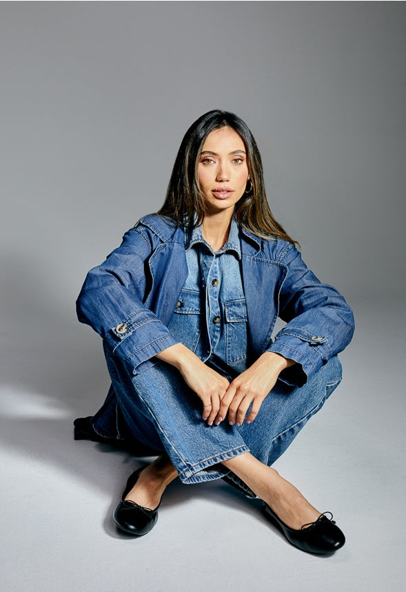 Billie Mid Rise Straight Leg Jean Frequency