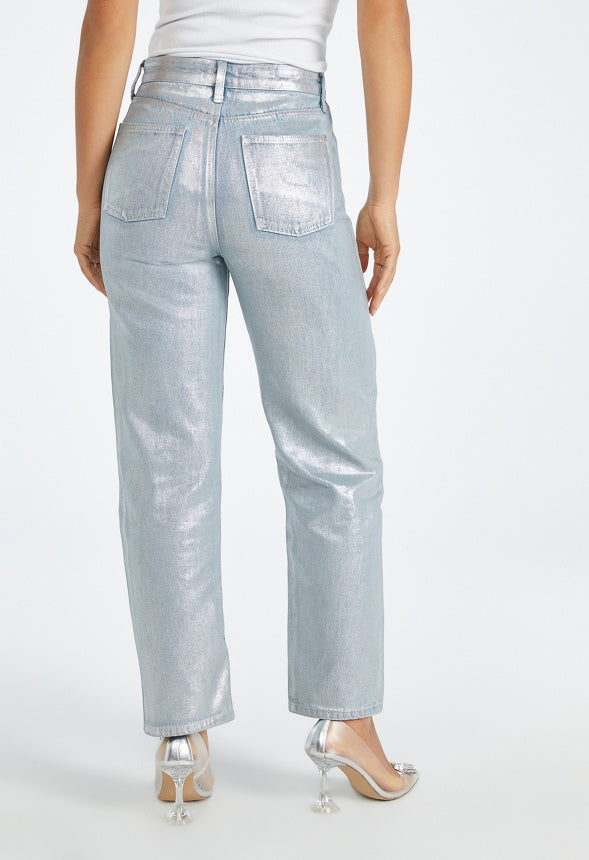 Jack High Rise Ankle Straight Leg Jeans Brightside