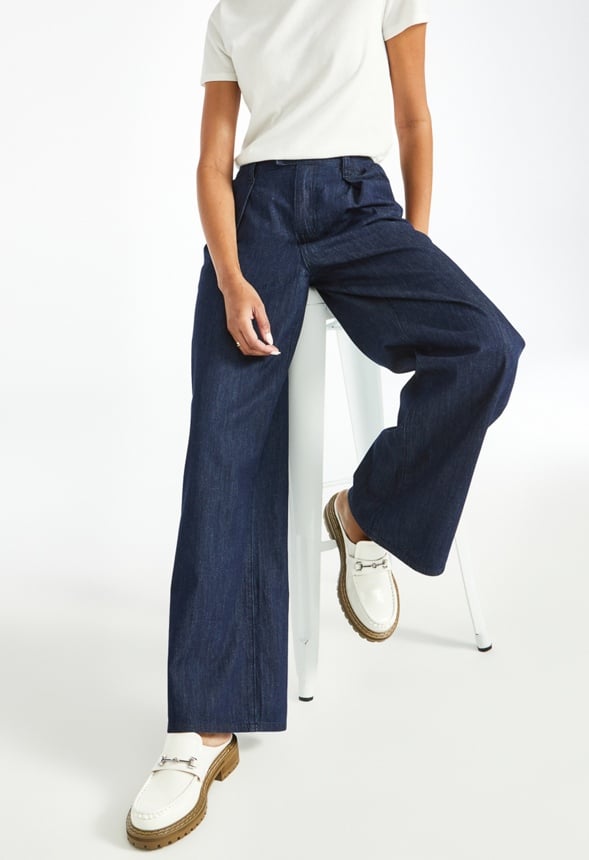 Hayden Clean Front Denim Trousers Navigate