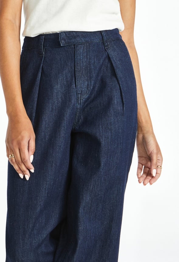 Hayden Clean Front Denim Trousers Navigate