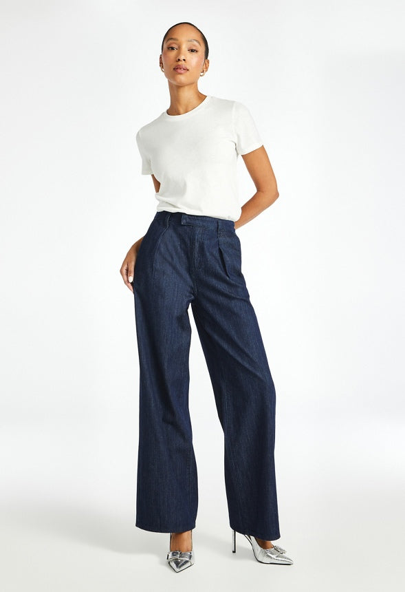 Hayden Clean Front Denim Trousers Navigate