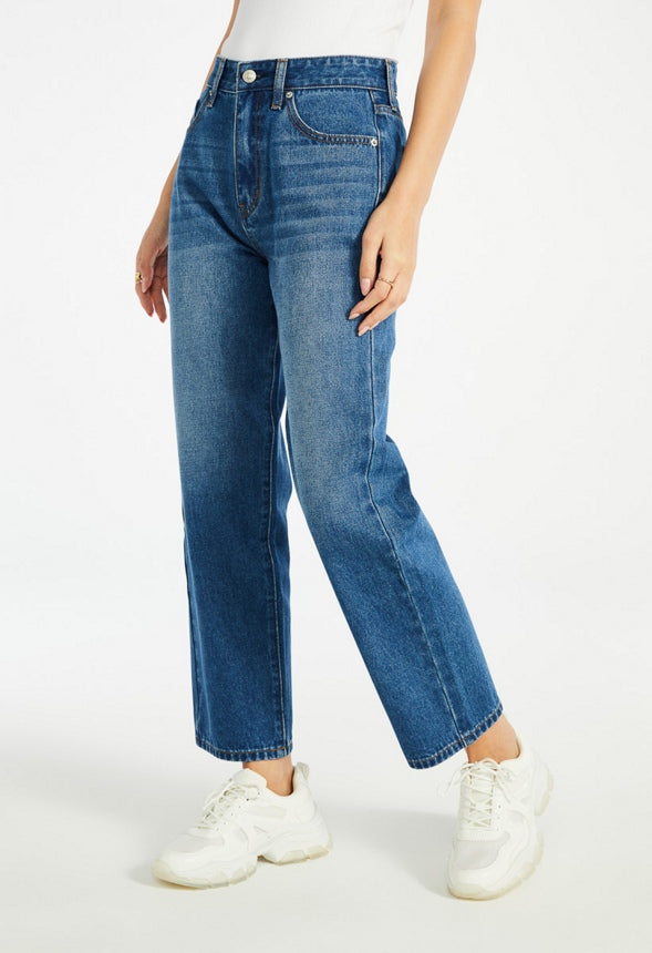 Jack High Rise Ankle Straight Leg Jeans Faze