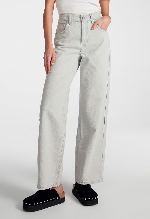 Mid Rise Slouch Boyfriend Jeans Nimbus