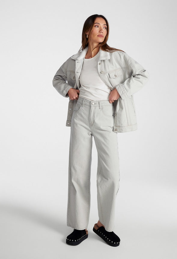 Mid Rise Slouch Boyfriend Jeans Nimbus