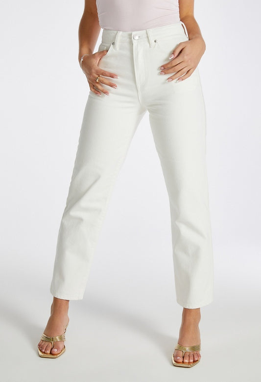 Jack High Rise Slim Crop Jeans Dove