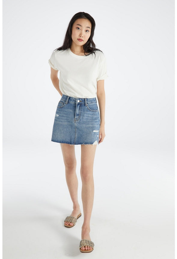 Dylan High Rise Vintage 5 Pocket Skirt Escape