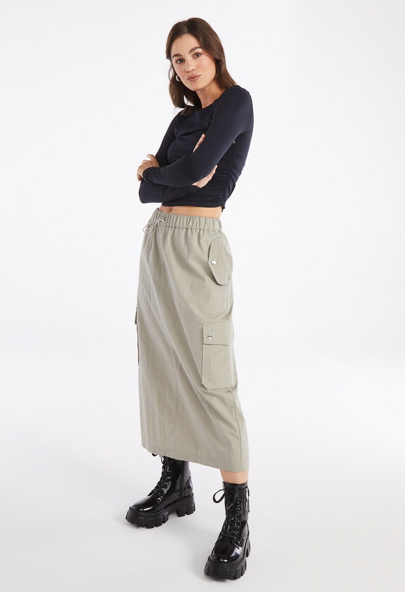 Utility Cargo Skirt Desert Sage