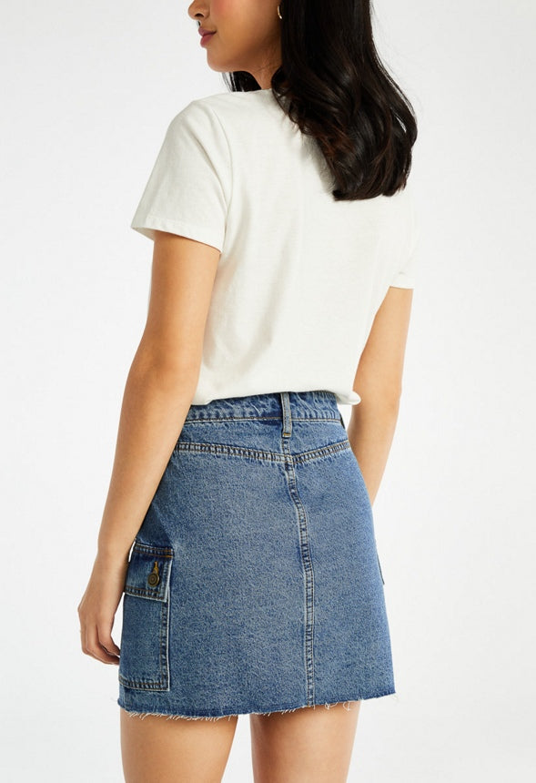 Skyler Cargo Mini Skirt Frequency