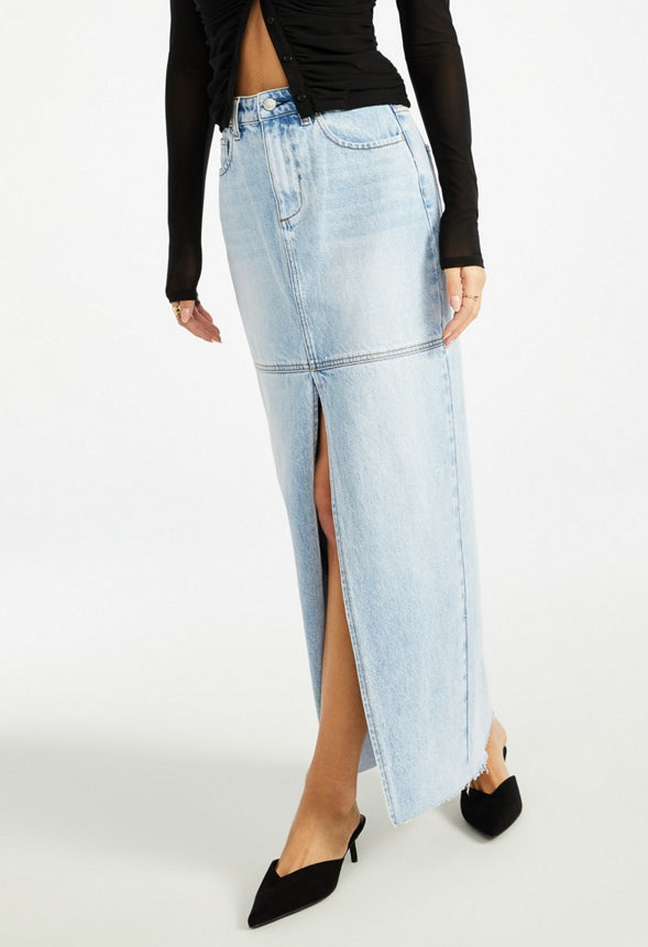 Ricki Maxi Denim Skirt Issue