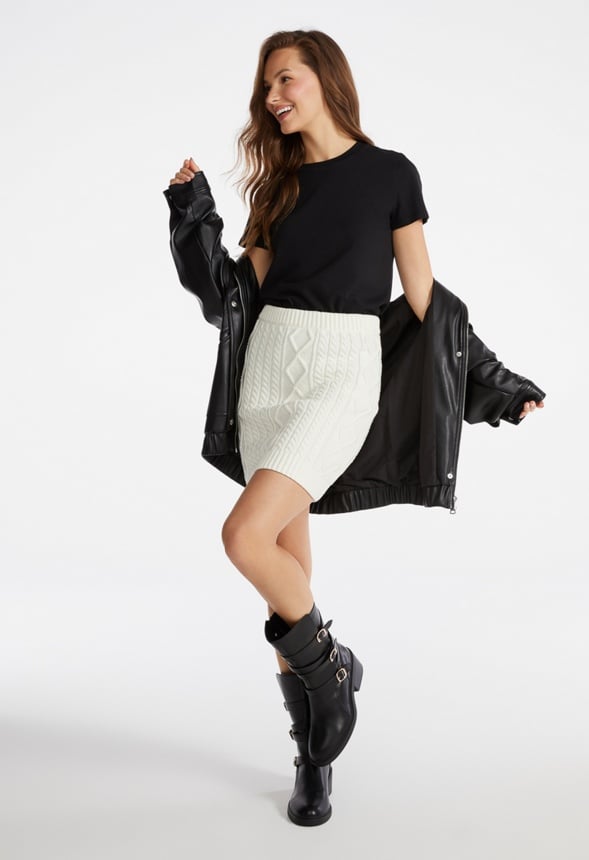 Sweater Mini Skirt Pristine