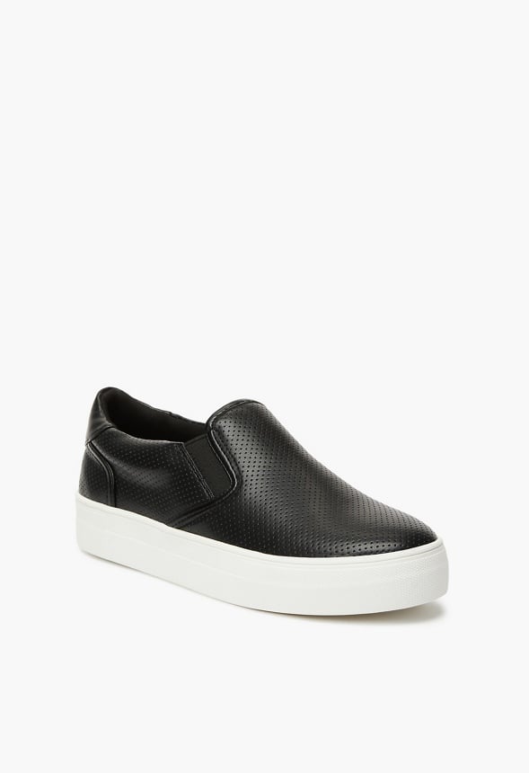 Eloise Flatform Sneaker Black Caviar