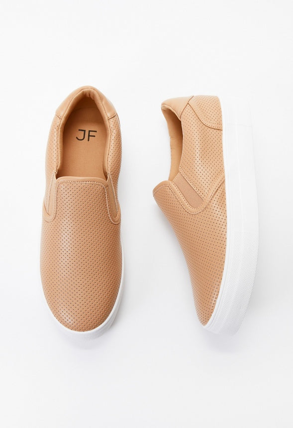Eloise Platform Sneaker New Nude
