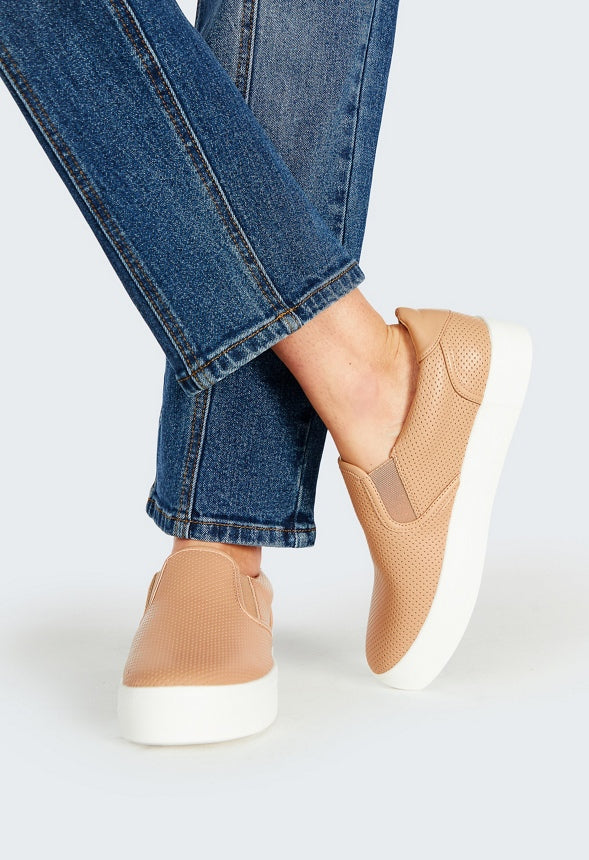 Eloise Platform Sneaker New Nude