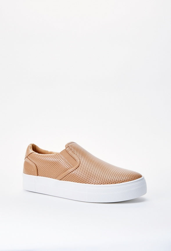 Eloise Platform Sneaker New Nude
