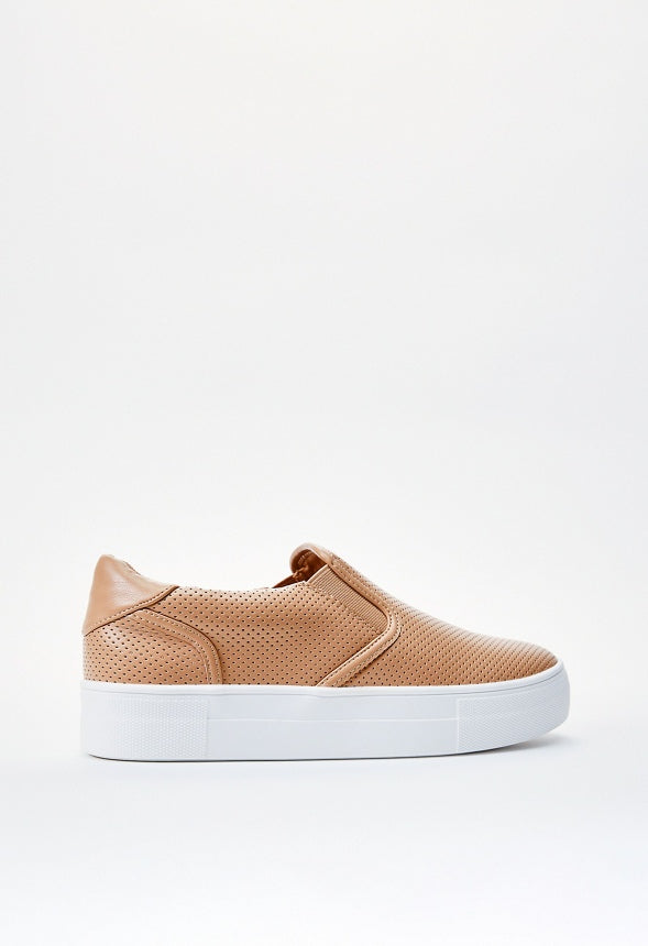 Eloise Platform Sneaker New Nude