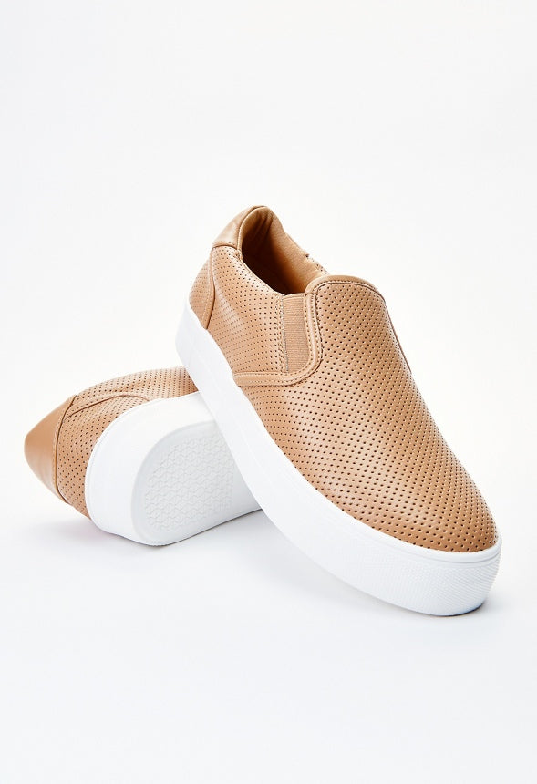 Eloise Platform Sneaker New Nude