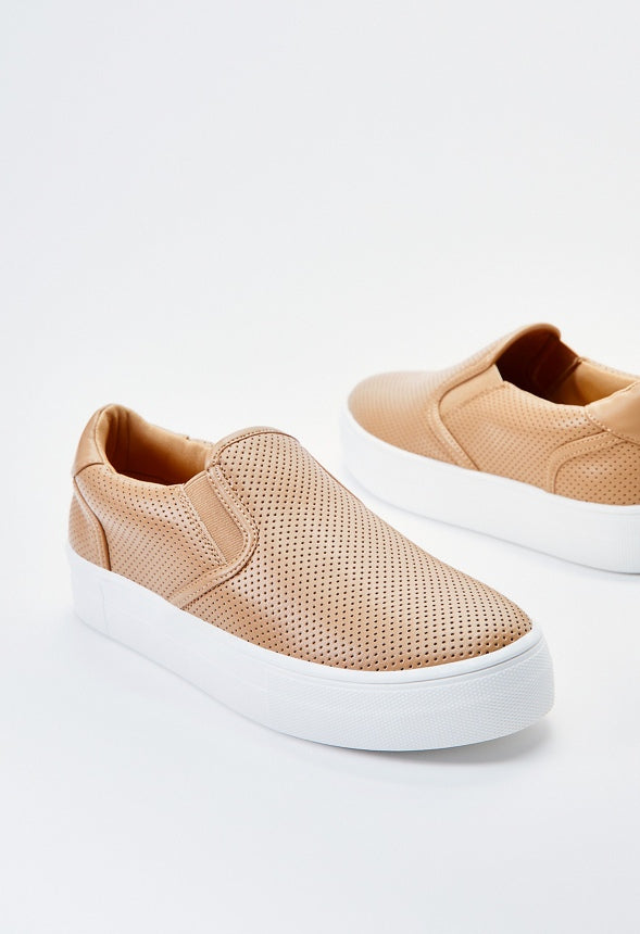 Eloise Platform Sneaker New Nude