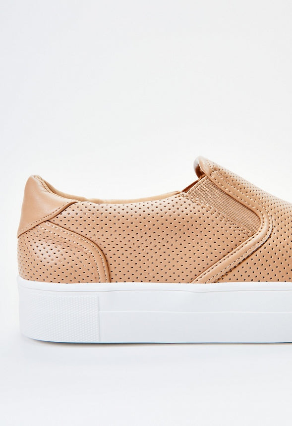 Eloise Platform Sneaker New Nude