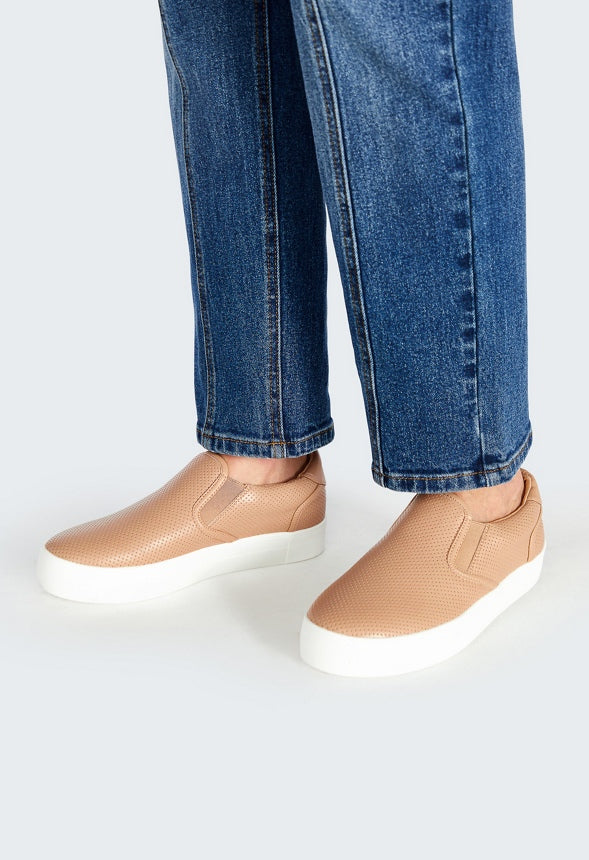 Eloise Platform Sneaker New Nude