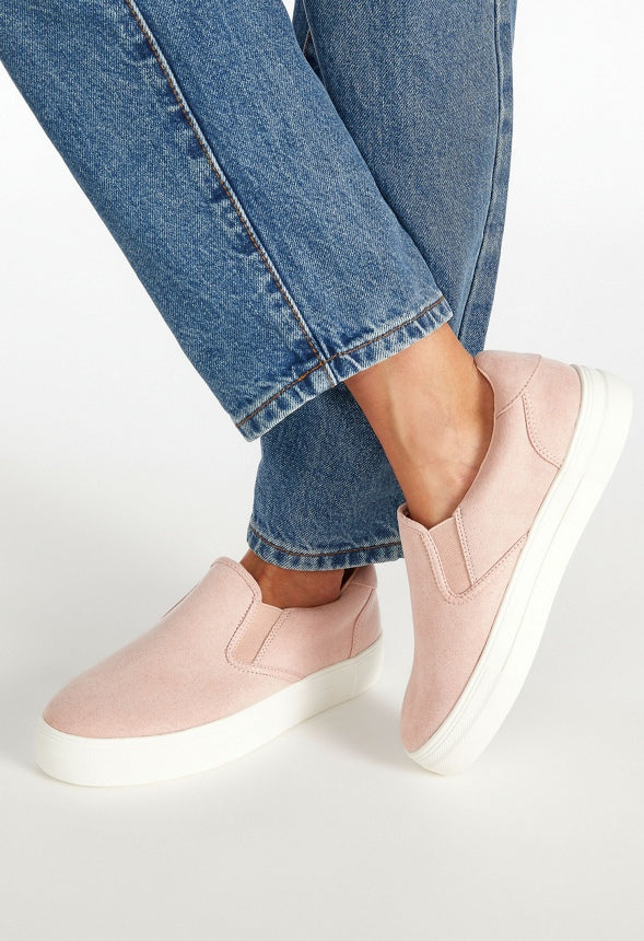 Eloise Platform Sneaker Blush