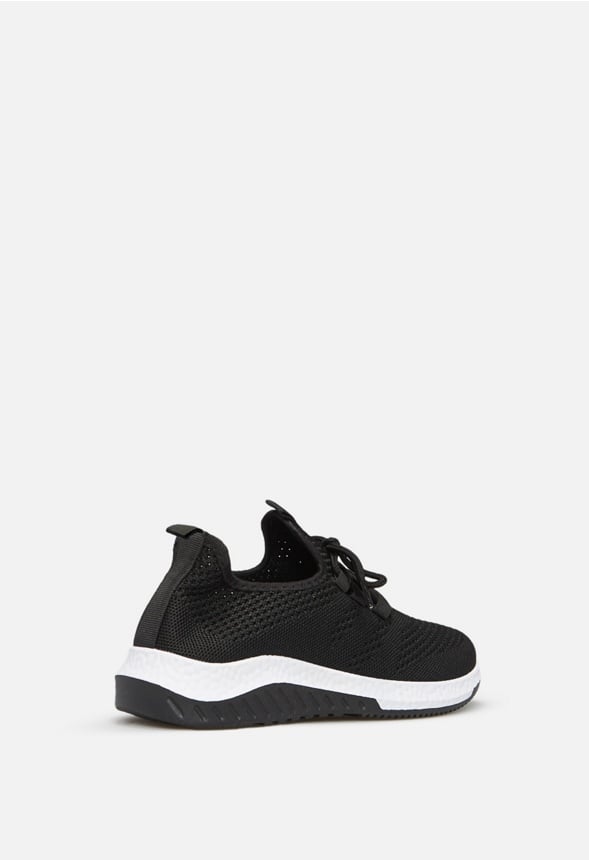 ISABELLA KNIT MESH SNEAKER Black