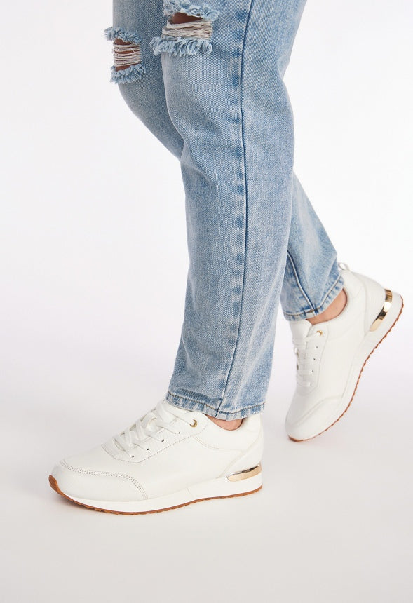 Verlyn Platform Sneaker White
