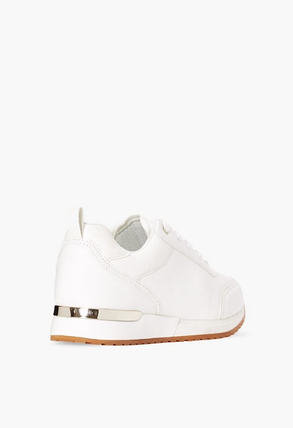 Verlyn Platform Sneaker White