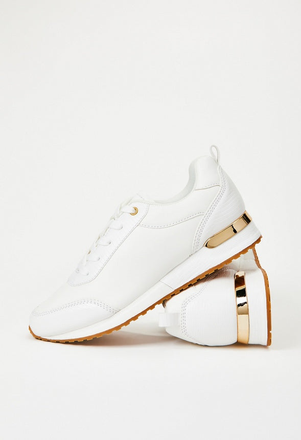 Verlyn Platform Sneaker White