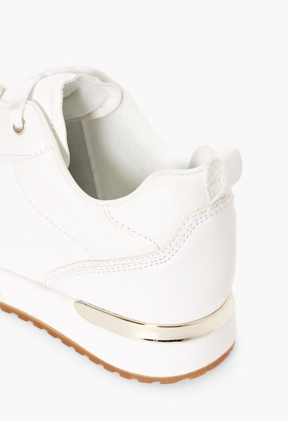 Verlyn Platform Sneaker White