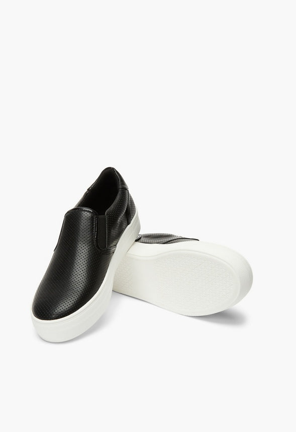 ELOISE FLATFORM SNEAKER Black