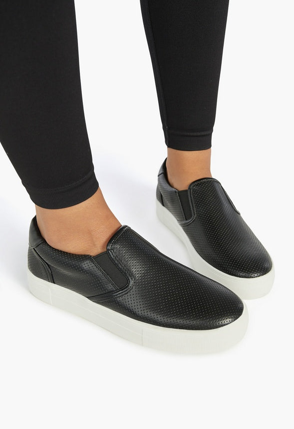 ELOISE FLATFORM SNEAKER Black