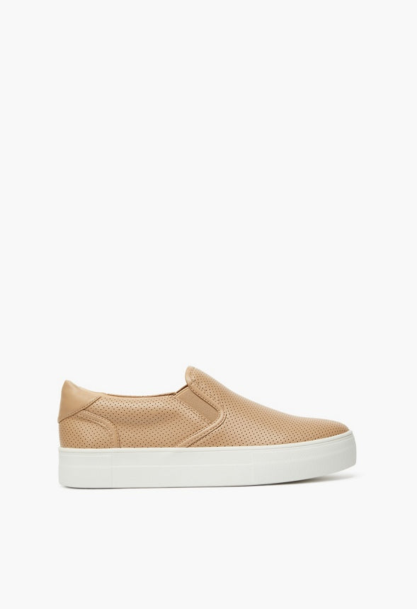 ELOISE FLATFORM SNEAKER Natural