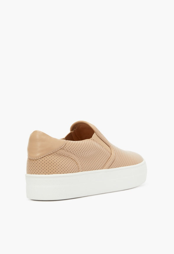 ELOISE FLATFORM SNEAKER Natural
