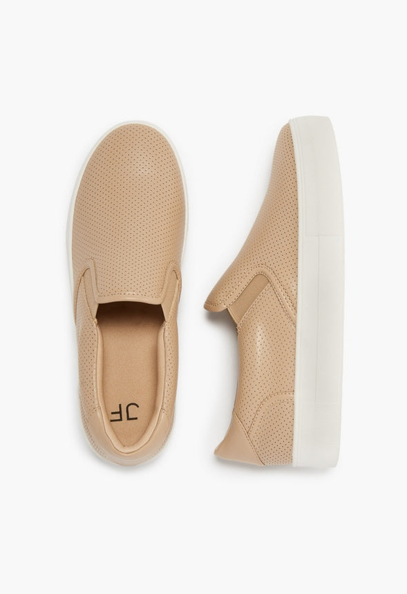 ELOISE FLATFORM SNEAKER Natural