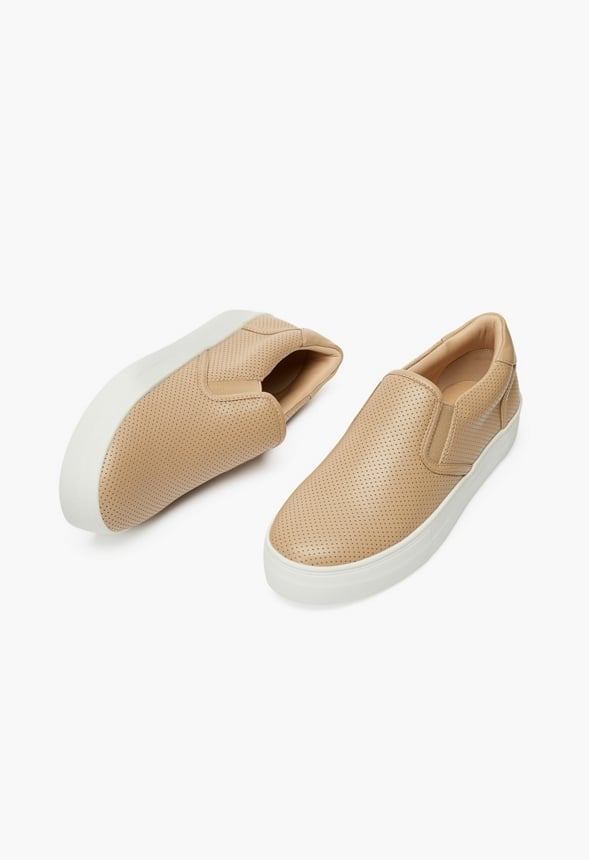 ELOISE FLATFORM SNEAKER Natural