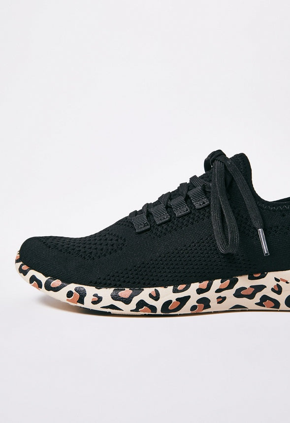 Easton Athletic Sneaker Black Active Knit