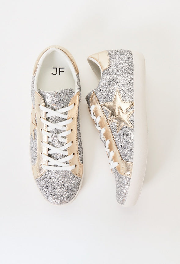 Zaylee Sneaker Silver Multi