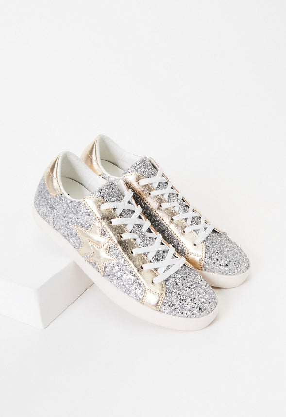 Zaylee Sneaker Silver Multi