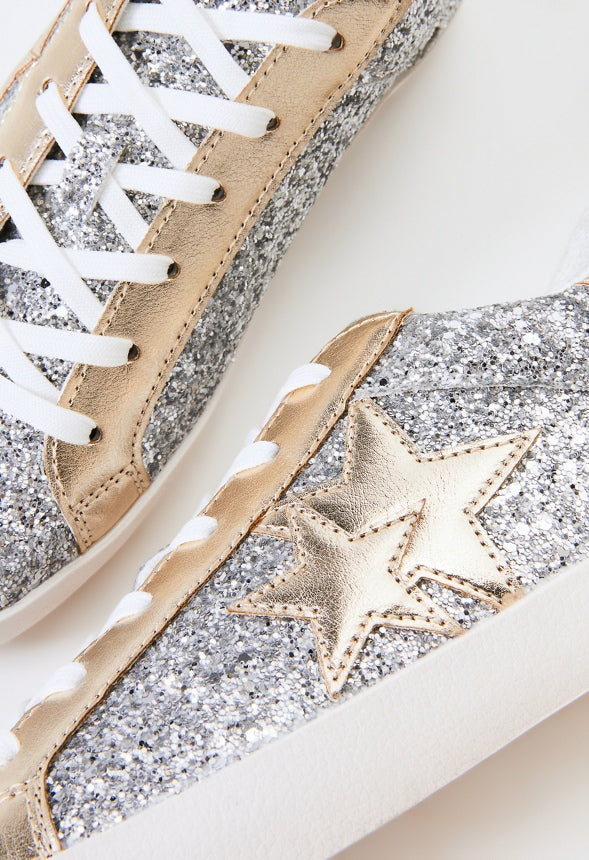Zaylee Sneaker Silver Multi