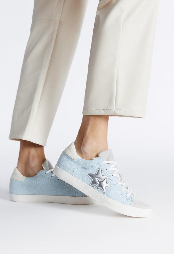 Zaylee Sneaker Light Denim Multi