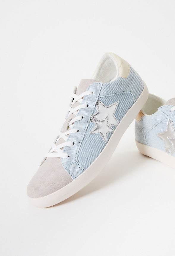 Zaylee Sneaker Light Denim Multi